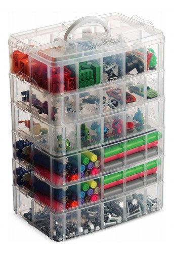 Lifesmart Ee.uu. Almacenamiento Apilable Recipiente Transpar