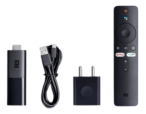 Imagen 5 de 10 de Xiaomi Mi TV Stick MDZ-24-AA control de voz Full HD 8GB negro con 1GB de memoria RAM