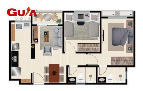Imagem 7 de 13 de Apartamentos De Dois Quartos Com Suíte No Bairro Mondubim - 1736