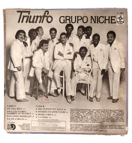 Grupo Niche - Triunfo Lp (Usado)