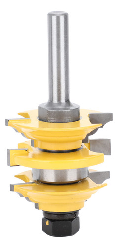 Fresadora West Joint Router Bit Con Vástago De 8 Mm