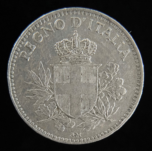 Italia, 20 Centesimi, 1919. Vittorio Emanuele Ill. Xf