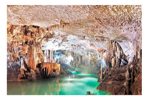 Vinilo 50x75cm Cuevas Impresionantes Gran Prodigio Natural