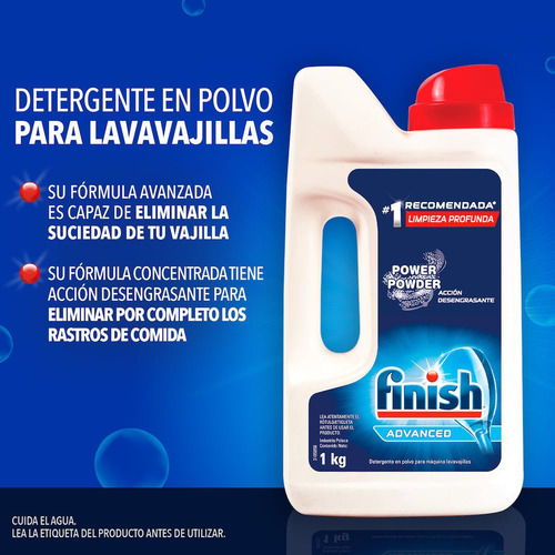 Finish Combo Lavavajillas + Detergente 400ml Y 1kg