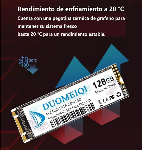 128gb Ssd 3d Nand Tlc Sata Iii 6gb/s M.2 2280 Ngff Disco Sólido Digital Ssd Interno Timetec