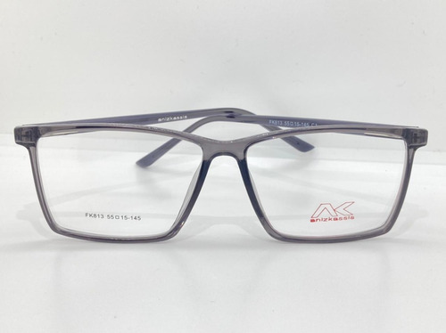 Armação Grau Masculina Óculos Resistente Quadrado Acetato