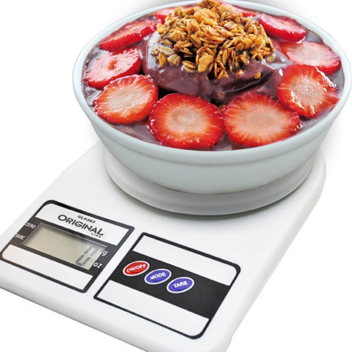 Balança Cozinha Digital Até 10kg Nutrição Dieta Uso A Pilha