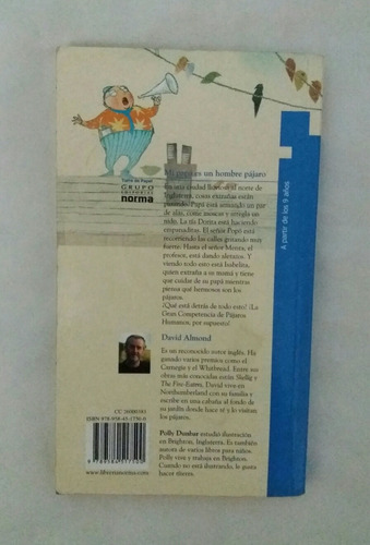 991- Libro Mi Papa Es Un Hombre Pajaro 991- Libro Mi Papa Es Un Hombre Pajaro