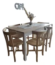Comprar Mesa Comedor Living Sillas Tipo Thonet (mesa + 8 Sillas)
