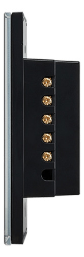 Interruptor Touch Inteligente Zigbee 3 Teclas Ezs 1003 Preto