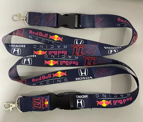 Red Bull Cinta Correa Lanyard Llaves Credencial Gafete Usb