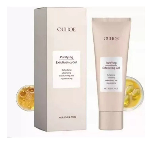El Gel Exfoliante Ouhoe Limpia Suavemente La Piel, Reduce Lo