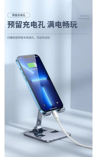 Xu Soporte Metálico Ajustable Para Teléfono Móvil O Tableta