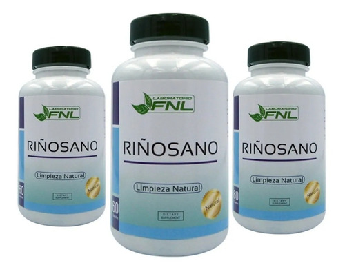 Riñosano Fnl 180 Capsulas 3x60. Riñones