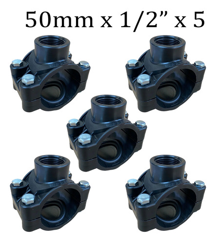 Collarin Polipropileno 50mm X 1/2 Pulgada Pack 5 Unidades