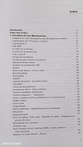 Conceptos Y Reglas De Lean Manufacturing 2ed Villaseñor