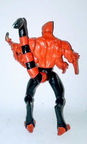 Figura Bootleg Mexicano De Ben 10 Fusión 4 Brazos Xlr8 Rojo (Usado)