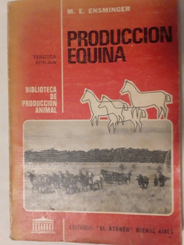 Manual Producción Equina (Usado)