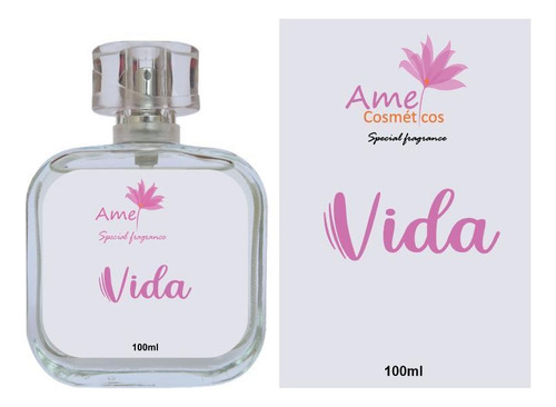 Perfume Amei Cosméticos Vida 100ml