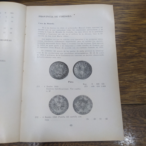 Catálogo Monedas Argentinas 1978 Cunietti - Ferrando (Usado)