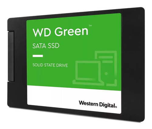 Imagem 2 de 3 de Hd Ssd Wd Green 480gb Sata Até 545mb/s Wds480g3g0a