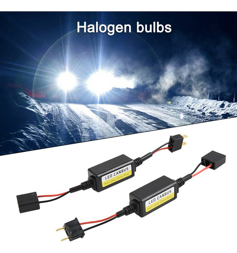 2 Resistencias De Error Canbus Para Faros Led H7