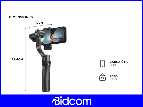 Estabilizador Para Celular Hohem Isteady Mobile Cámara Video