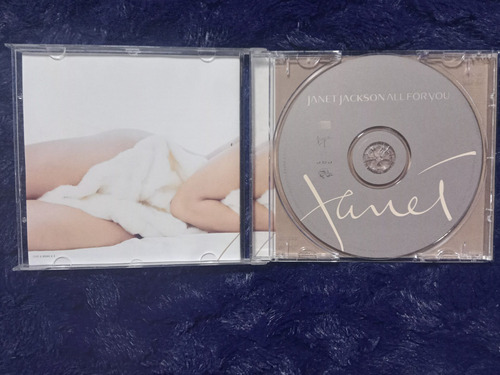 Cd Janet Jackson All For You De Época Europeu C/sticker