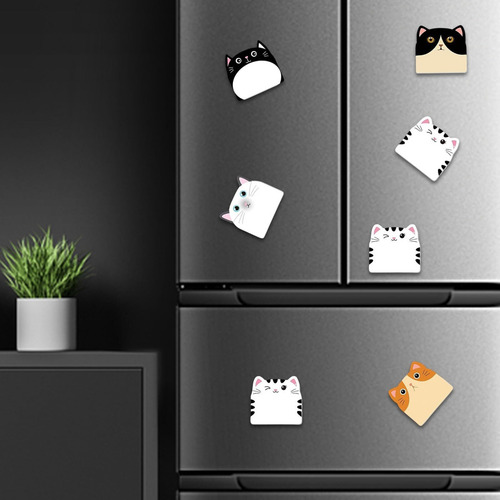 12piezas De Papel De Notas Adhesivas Para Gatos,30hojas/bloc