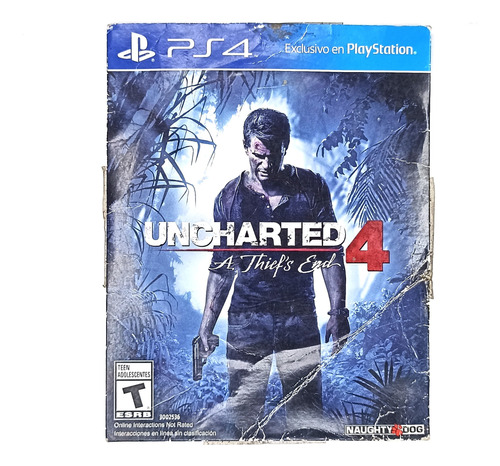 Uncharted 4 Playstation 4 