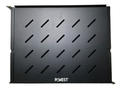 Imagen 2 de 3 de Bandeja De 4 Parantes 55cm 1ur Powest Regulable Rack 19''