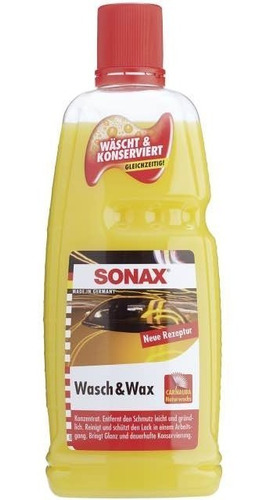 Sonax  Shampoo Con Cera Wash E Wax 1lt