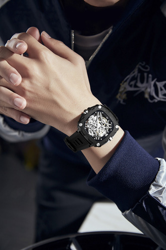 Reloj Ciga Hombre Series X Eye Of Horus Automático Silver Correa Sliver