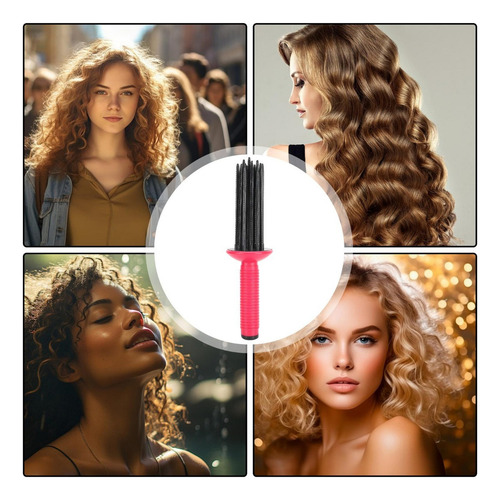 , Hair Fluffy Curling Roll Comb,peine Para Rollos De Pelo