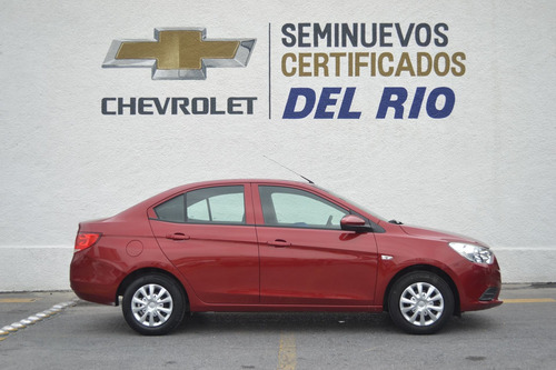 Imagen 7 de 15 de Chevrolet Aveo Lt 2020 Rojo Cereza