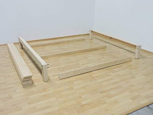 Base Para Cama Individual Desarmable Sin Pintar