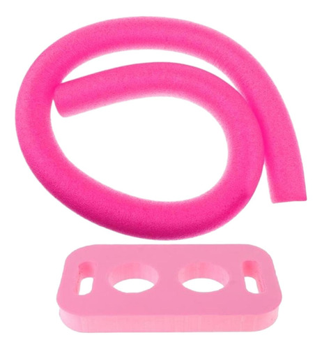 Fideos Flotantes Para Piscina Con Conector, Tubo Rosa