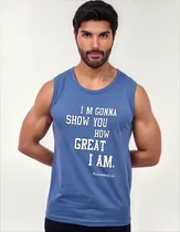 Comprar Polo Manga Cero | Ropa Deportiva Gym | Tank Top  Great I Am 