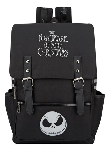 Mochila Morral Maleta Back Pack Jack Negro 8061