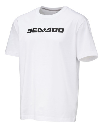 Camiseta Seadoo Sig Masculina 3g Branca Sea-doo 4546631401