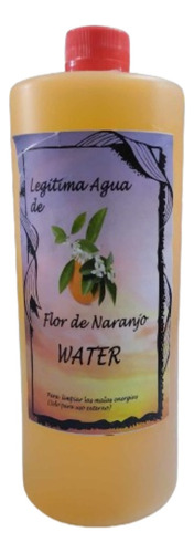 Agua Espiritual Flor De Naranjo 1 L - 3 Piezas