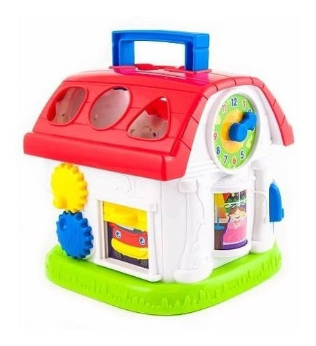 Casita De Actividades Encastre Didactica  Bebe 0772 Winfun