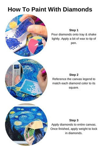 Okk 2 Piezas Pintura De Diamantes Para Adultos Joya Arte