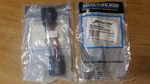 Imagen 1 de 1 de Cablera Adaptador Smartcraft Mercury Macho-macho 892452t01