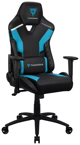 Cadeira de escritório Cougar Armor Titan Pro gamer ergonômica preta e royal  com estofado de couro sintético y suede