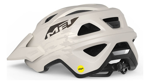 Casco Met Echo Mips Color Blanco Talla S/m (52-57cm)