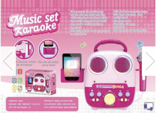 Set Karaoke Infantil Smarphone
