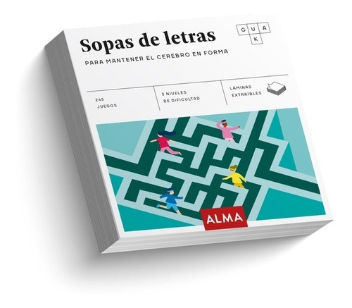 Libro Sopas De Letras Para Mantener El Cerebro En Forma /var