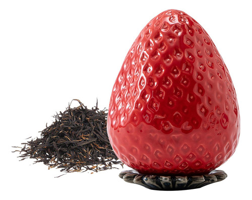 Recipiente Para Té En Forma De Fresa, Contenedor