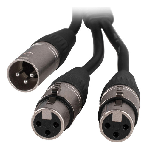 Talent Yxm2xf01 Xlr Macho A Doble Xlr Hembra Adaptador En Y